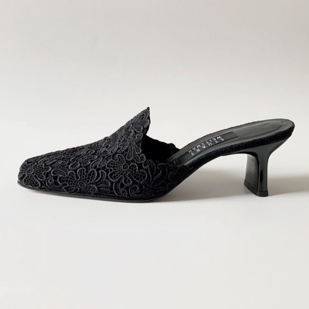 Vintage Y2K stuart weitzman designer mule heels